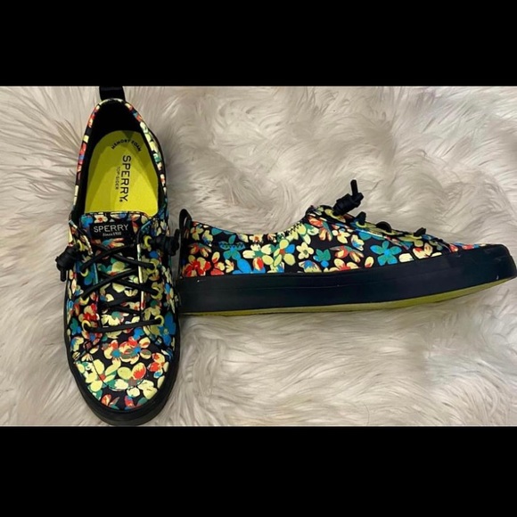 Sperry Crest Vibe Floral shoes - Picture 1 of 6